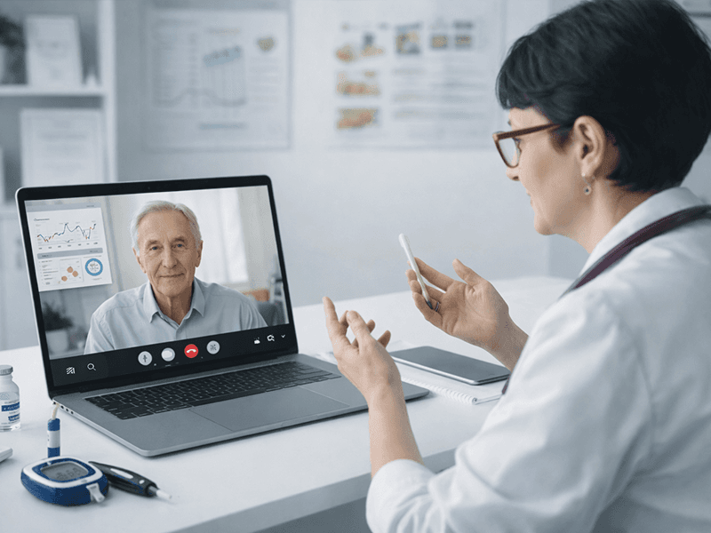 Consultații diabet online cu Dr. Petrache